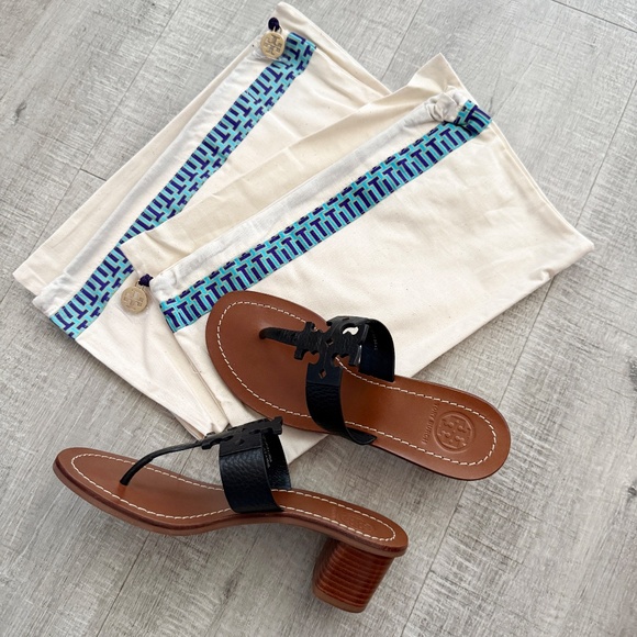 Tory Burch Moore Logo Thong City Sandal - Picture 5 of 7